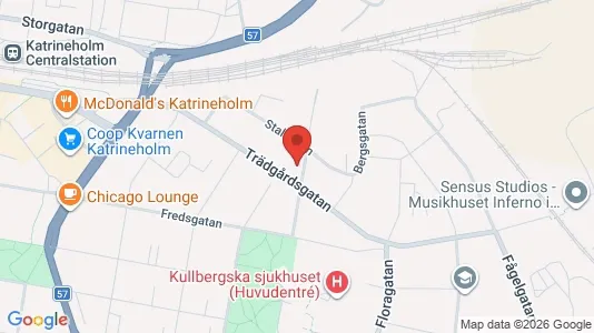 Apartments for rent i Katrineholm - kort over placeringen