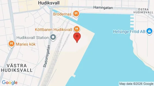 Apartments for rent in Hudiksvall - Photo from Google Street View