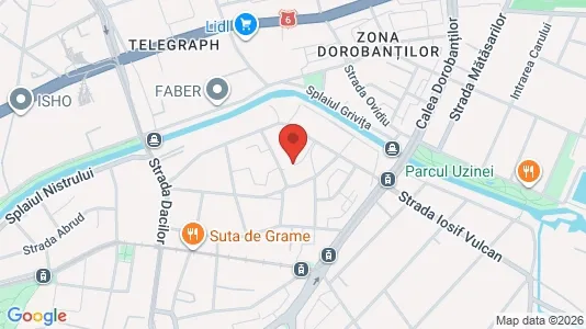 Apartments for rent i Timişoara - kort over placeringen