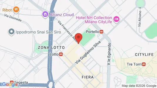 Apartments for rent i Milano Zona 7 - Baggio, De Angeli, San Siro - kort over placeringen