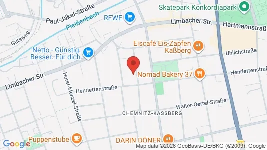 Apartments for rent in Chemnitz - Photo from Google Street View
