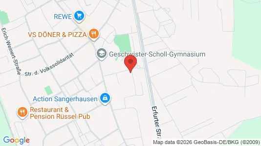 Apartments for rent i Mansfeld-Südharz - kort over placeringen