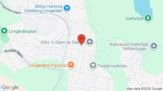 Apartments for rent i Angered - kort over placeringen