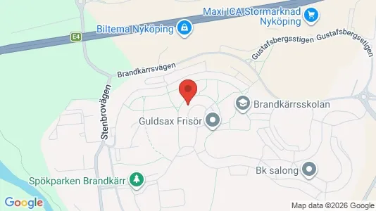 Apartments for rent i Nyköping - kort over placeringen