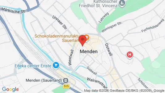 Apartments for rent i Märkischer Kreis - kort over placeringen