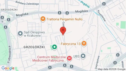Apartments for rent i Kraków Śródmieście - kort over placeringen