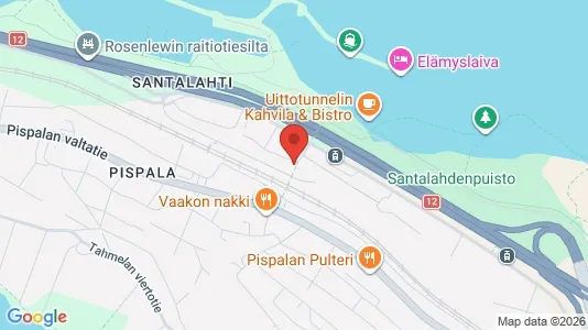 Apartments for rent i Tampere Keskinen - kort over placeringen