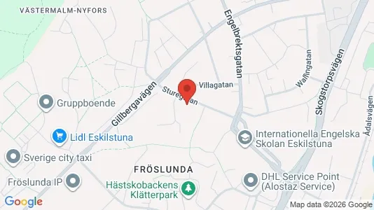 Apartments for rent i Eskilstuna - kort over placeringen
