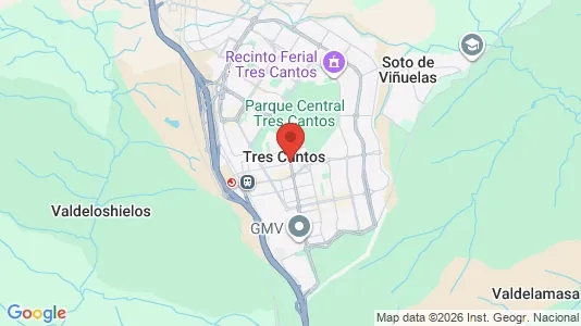 Apartments for rent in Tres Cantos - Photo from Google Street View