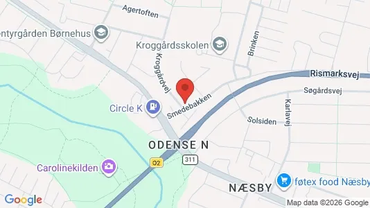 Apartments for rent in Odense N - Photo from Google Street View