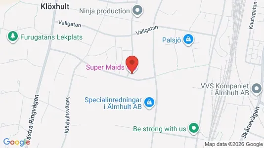 Apartments for rent i Älmhult - kort over placeringen