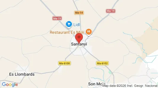 Apartments for rent in Santanyí - Photo from Google Street View