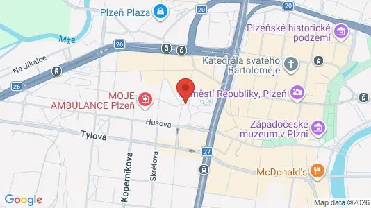 Apartments for rent in Plzeň-město - Photo from Google Street View