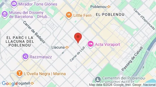 Apartments for rent in Barcelona Sant Martí - Photo from Google Street View