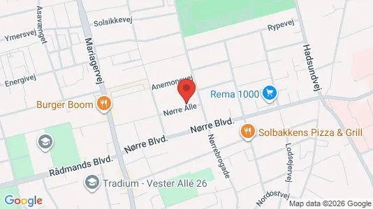 Apartments for rent i Randers NØ - kort over placeringen