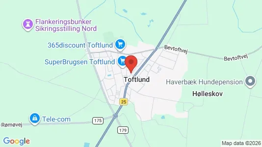 Apartments for rent in Toftlund - Photo from Google Street View
