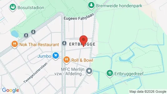 Apartments for rent i Antwerp Deurne - kort over placeringen