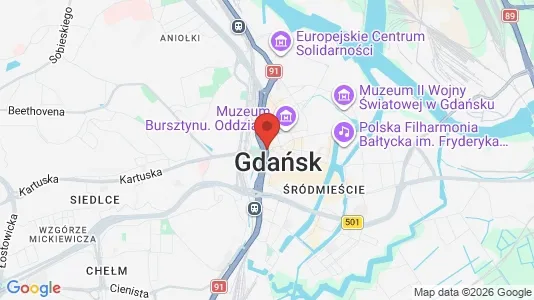Apartments for rent in Gdańsk - Photo from Google Street View
