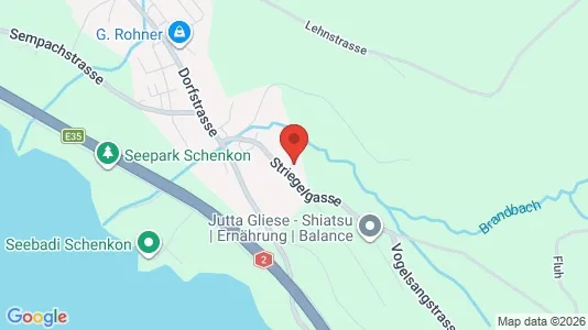 Apartments for rent i Sursee - kort over placeringen