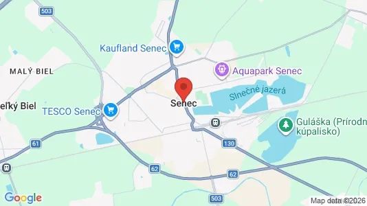 Apartments for rent in Senec - Photo from Google Street View