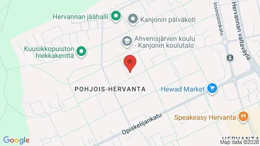 Apartments for rent i Tampere Kaakkoinen - kort over placeringen