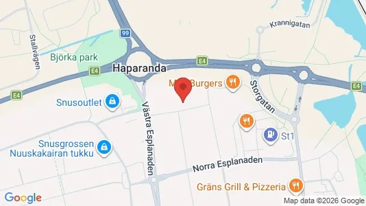 Apartments for rent in Haparanda - Photo from Google Street View