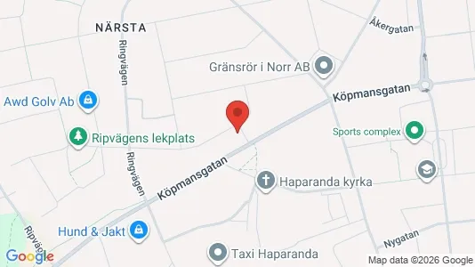 Apartments for rent in Haparanda - Photo from Google Street View