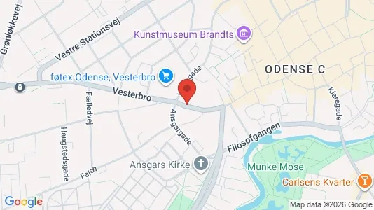 Apartments for rent in Odense C - Photo from Google Street View