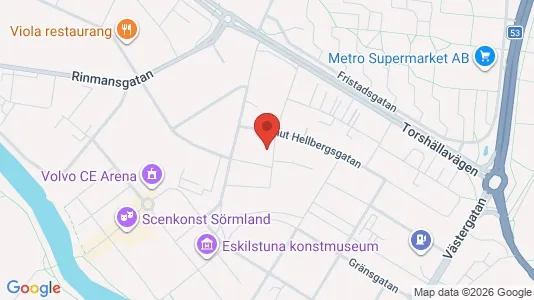 Apartments for rent i Eskilstuna - kort over placeringen