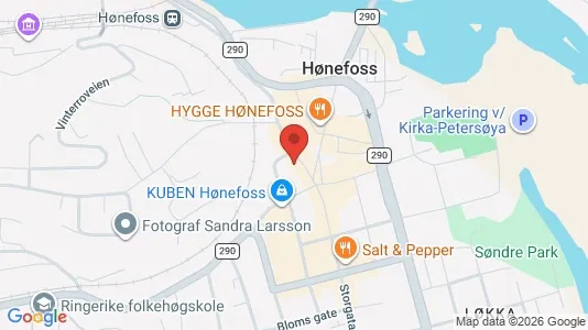 Apartments for rent i Ringerike - kort over placeringen