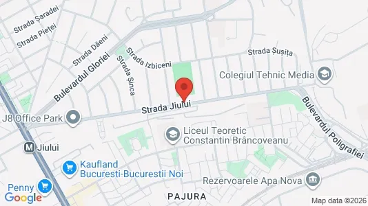 Apartments for rent i Bucharest - Sectorul 1 - kort over placeringen