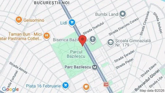 Apartments for rent i Bucharest - Sectorul 1 - kort over placeringen