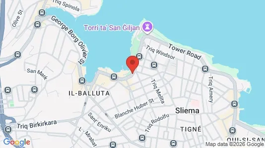 Apartments for rent in Sliema - Photo from Google Street View