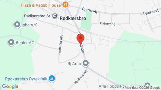 Apartments for rent in Rødkærsbro - Photo from Google Street View