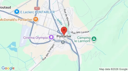 Apartments for rent in Pontarlier - Photo from Google Street View