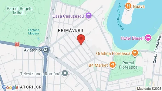 Apartments for rent i Bucharest - Sectorul 1 - kort over placeringen