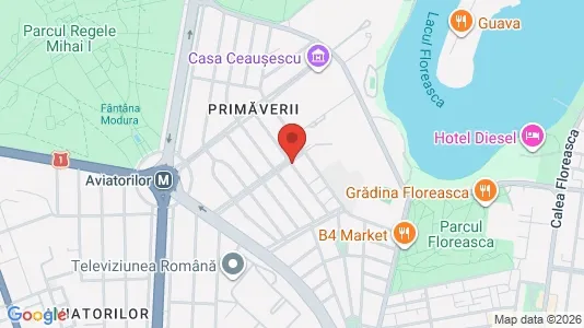 Apartments for rent i Bucharest - Sectorul 1 - kort over placeringen