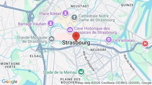 Rooms for rent in Strasbourg - Photo from Google Street View