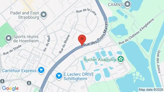 Rooms for rent in Strasbourg - Photo from Google Street View