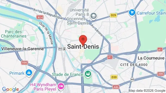Rooms for rent in Saint-Denis - Photo from Google Street View