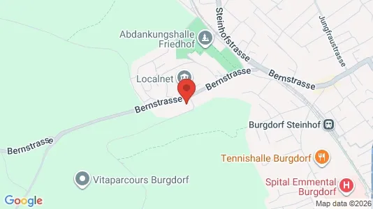 Apartments for rent i Emmental - kort over placeringen