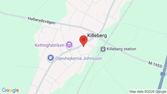 Apartments for rent i Osby - kort over placeringen