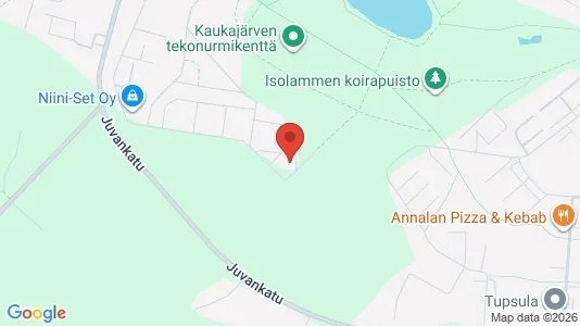 Apartments for rent i Tampere Kaakkoinen - kort over placeringen