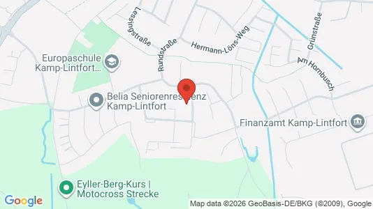 Apartments for rent i Wesel - kort over placeringen