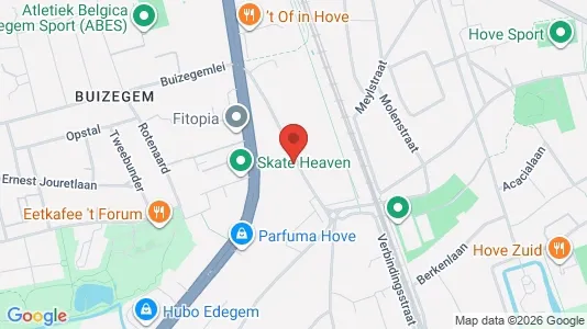 Apartments for rent i Hove - kort over placeringen