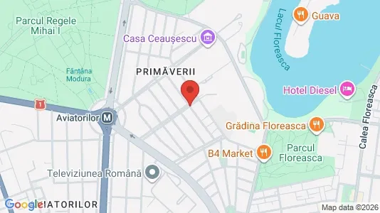 Apartments for rent i Bucharest - Sectorul 1 - kort over placeringen