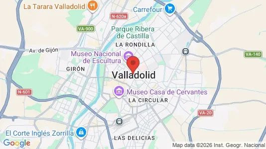 Apartments for rent in Valladolid - Photo from Google Street View