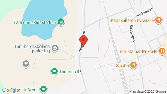 Apartments for rent i Lycksele - kort over placeringen