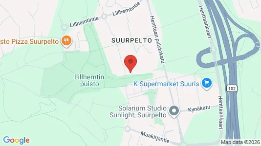 Apartments for rent i Espoo - kort over placeringen