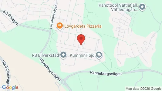 Apartments for rent i Angered - kort over placeringen